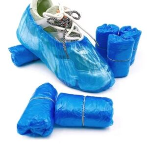 Cubre Zapatos Desechable Impermeable Azul x 100 Ud.