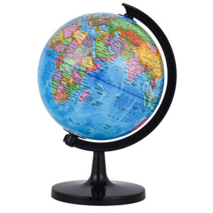 Globo Terráqueo Mapa Político Diámetro 18 Cm