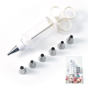 Juego De Jeringa Pastelera 7 Piezas